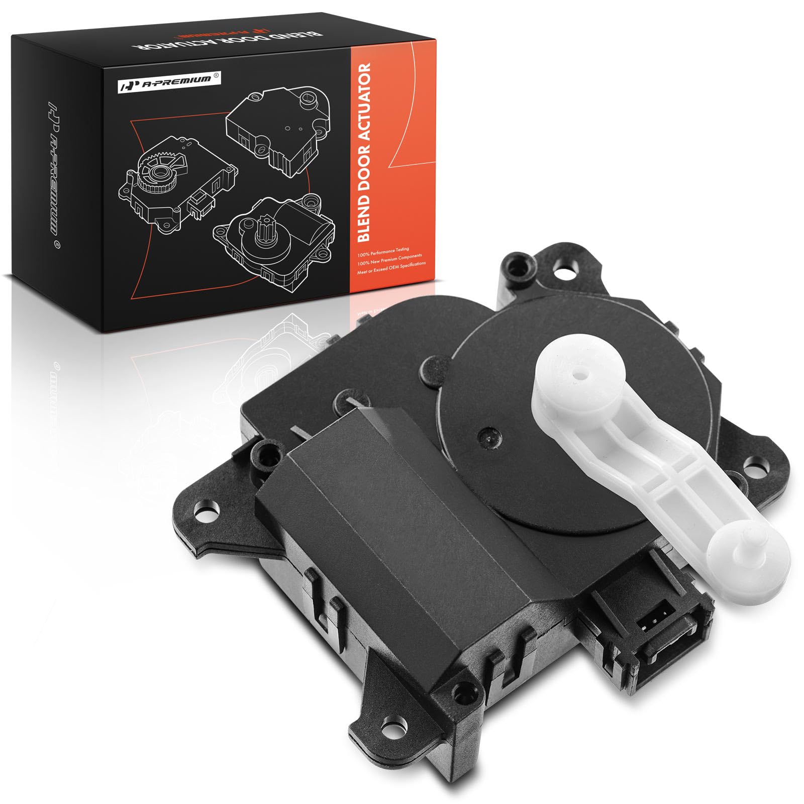 A-Premium HVAC Heater Blend Door Actuator, Compatible with